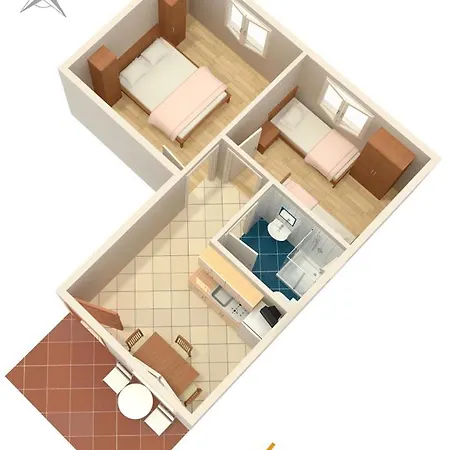 Apartamento By The Sea Banjole, - 3002