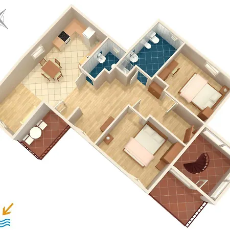 By The Sea Banjole, - 3002 *